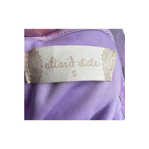 Elegant Lavender Tulle Dress - Picture 7 of 8